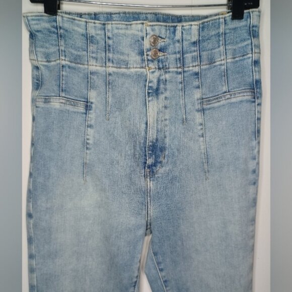 We The Free Light Blue Flare Jeans - Picture 10 of 13